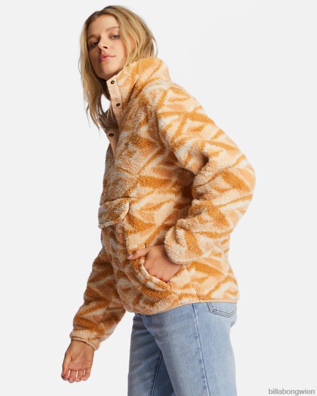 Billabong Clothing 00V682233 | Billabong A/Div Switchback-Pullover mit Stehkragen vorsichtig vorgehen Frauen