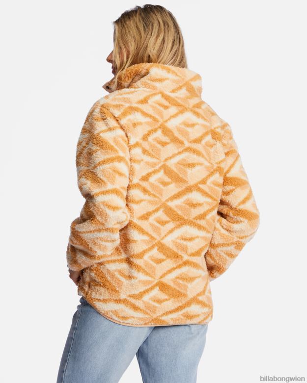 Billabong Clothing 00V682233 | Billabong A/Div Switchback-Pullover mit Stehkragen vorsichtig vorgehen Frauen