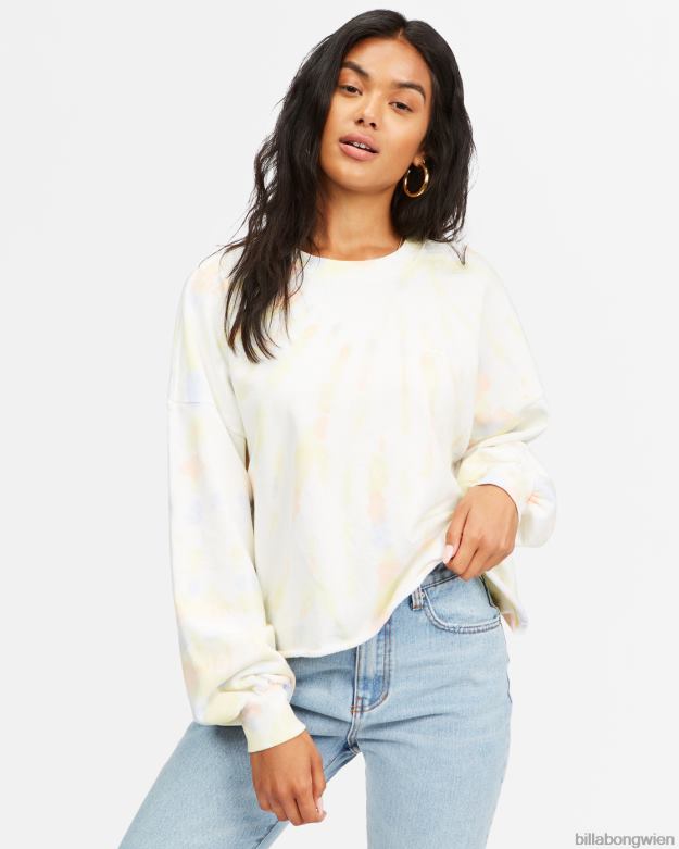 Billabong Clothing 00V682343 | Billabong Sweatshirt mit Rundhalsausschnitt in verträumten Farbtönen multi Frauen