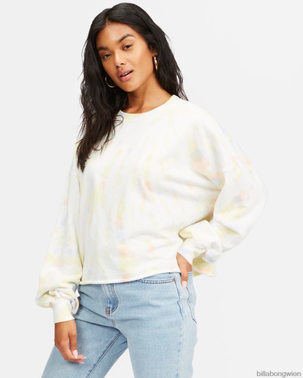 Billabong Clothing 00V682343 | Billabong Sweatshirt mit Rundhalsausschnitt in verträumten Farbtönen multi Frauen