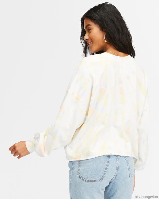 Billabong Clothing 00V682343 | Billabong Sweatshirt mit Rundhalsausschnitt in verträumten Farbtönen multi Frauen