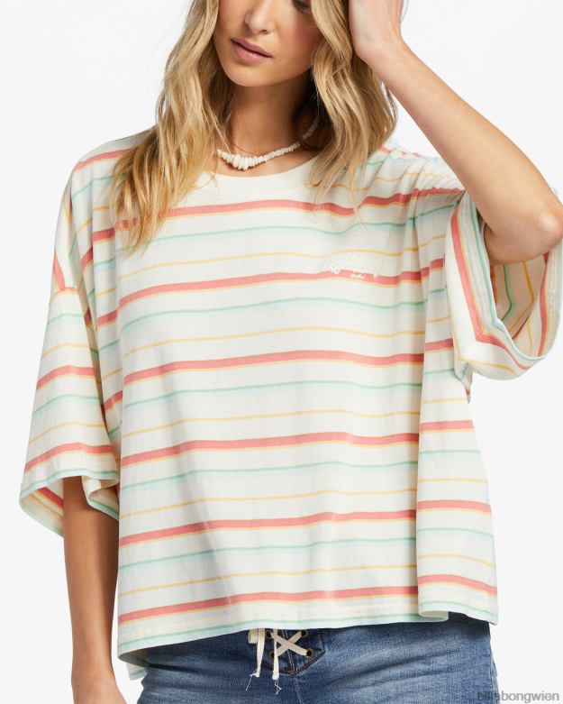 Billabong Clothing 00V681772 | Billabong Boxy-T-Shirt „Feeling Free“. multi Frauen