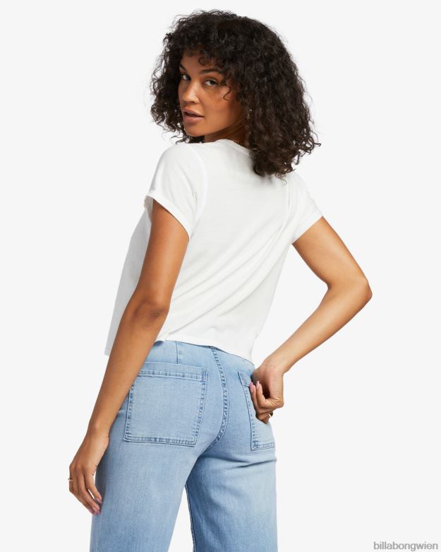 Billabong Clothing 00V681831 | Billabong T-Shirt „Sommer der Liebe“. Salzkristall Frauen