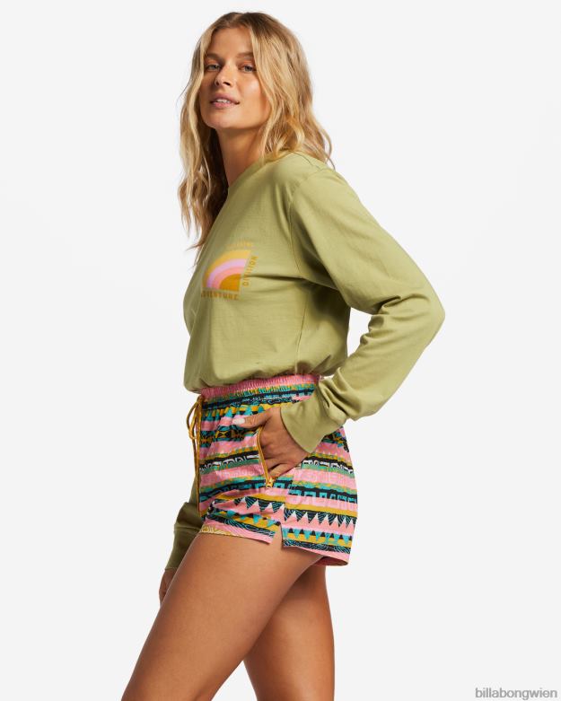 Billabong Clothing 00V681845 | Billabong a/div Langarm-T-Shirt Zeder Frauen
