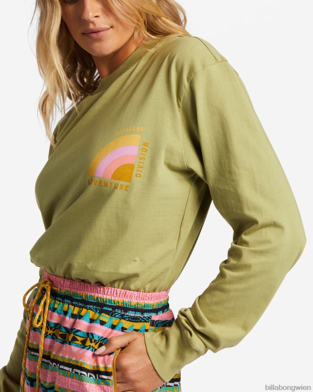 Billabong Clothing 00V681845 | Billabong a/div Langarm-T-Shirt Zeder Frauen