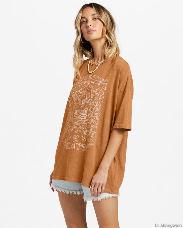 Billabong Clothing 00V681869 | Billabong Shine for You, übergroßes T-Shirt Sommergewürz Frauen