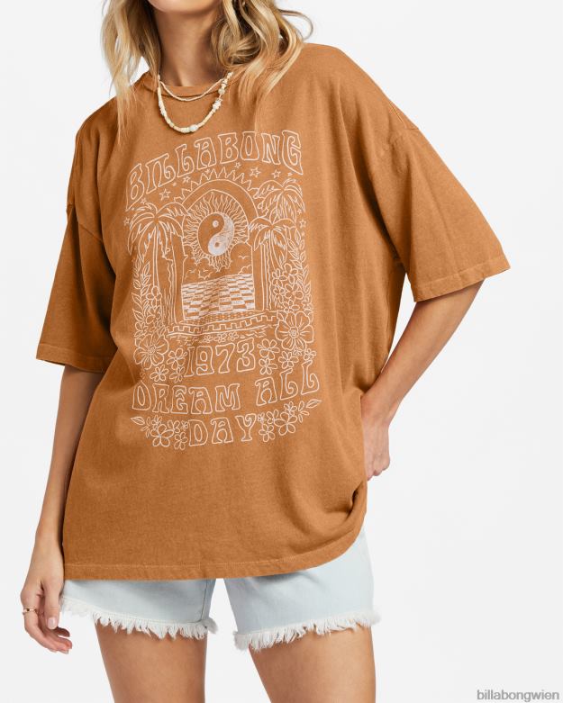Billabong Clothing 00V681869 | Billabong Shine for You, übergroßes T-Shirt Sommergewürz Frauen