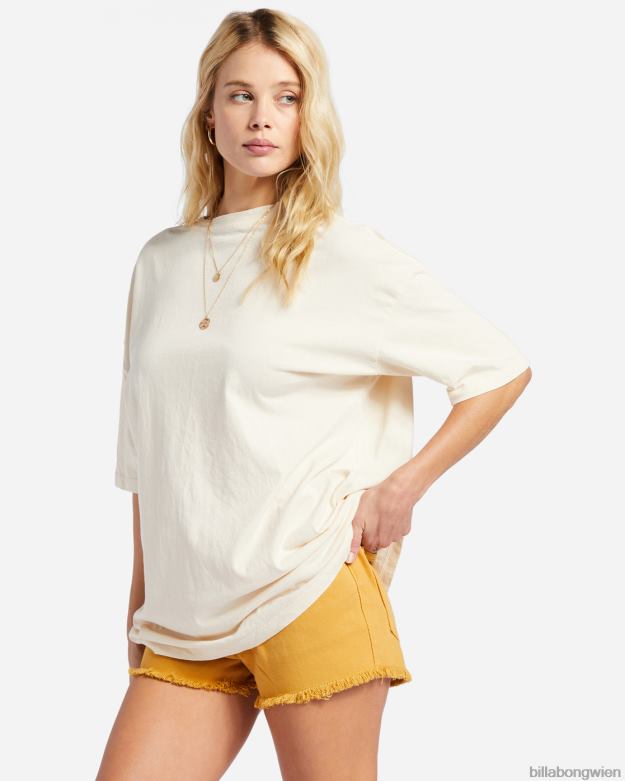 Billabong Clothing 00V681946 | Billabong Essentials True Boy T-Shirt antikweiß Frauen