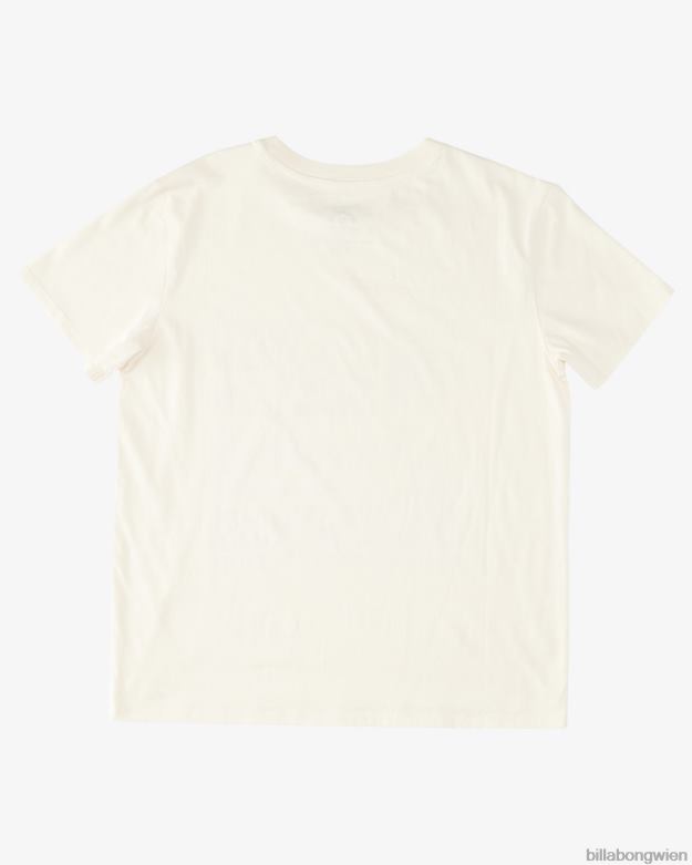 Billabong Clothing 00V681949 | Billabong A/Div Tee Kurzarm-T-Shirt mit LSF 50 weiße Kappe Frauen