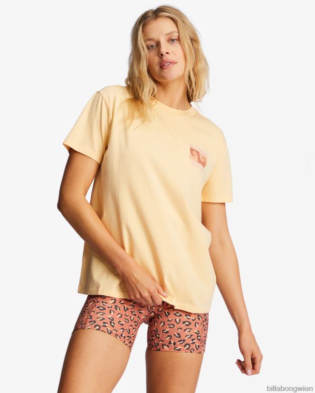 Billabong Clothing 00V681985 | Billabong A/Div Tee Kurzarm-T-Shirt mit LSF 50 Schatz geküsst Frauen
