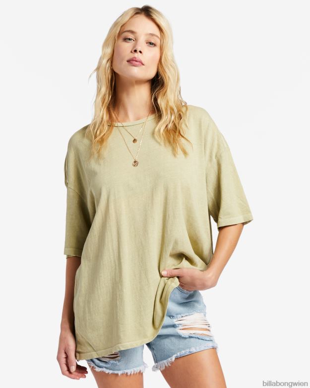 Billabong Clothing 00V681989 | Billabong Essentials True Boy T-Shirt Avocado Frauen