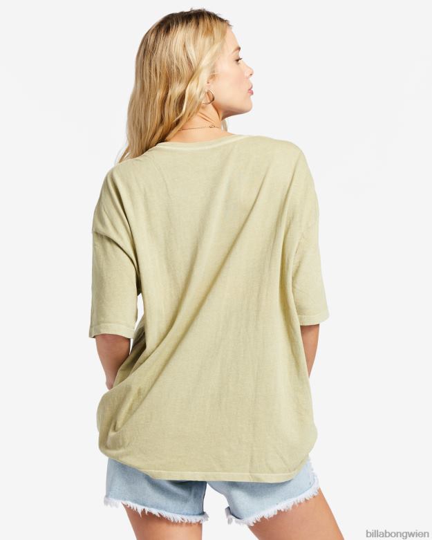 Billabong Clothing 00V681989 | Billabong Essentials True Boy T-Shirt Avocado Frauen
