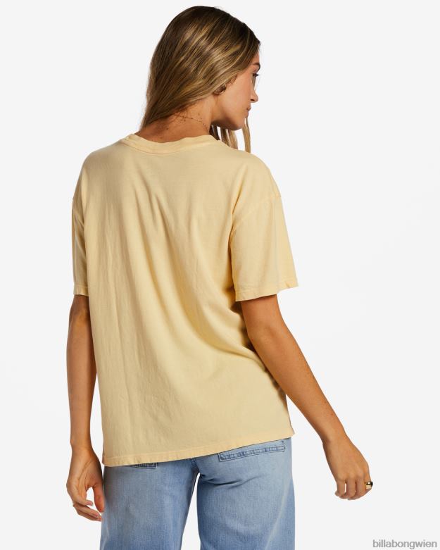 Billabong Clothing 00V682026 | Billabong wie oben so unten T-Shirt Buttermilch Frauen