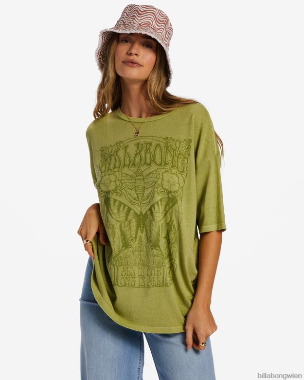 Billabong Clothing 00V682028 | Billabong man ist alles T-Shirt Weide Frauen
