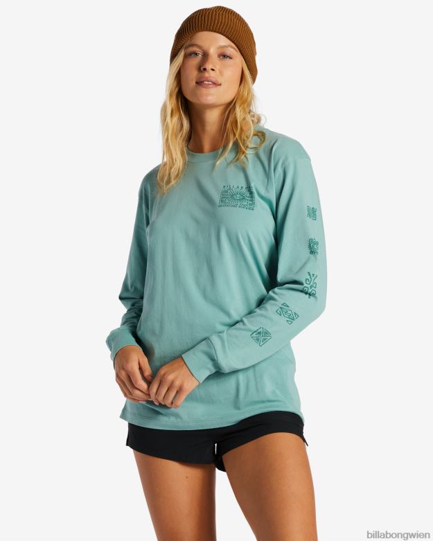Billabong Clothing 00V682031 | Billabong a/div Langarm-T-Shirt Kiefer Frauen