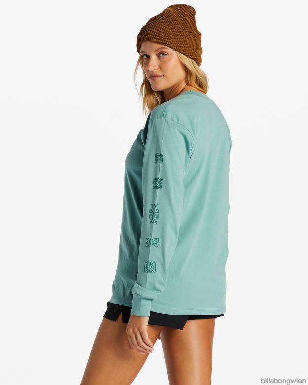 Billabong Clothing 00V682031 | Billabong a/div Langarm-T-Shirt Kiefer Frauen