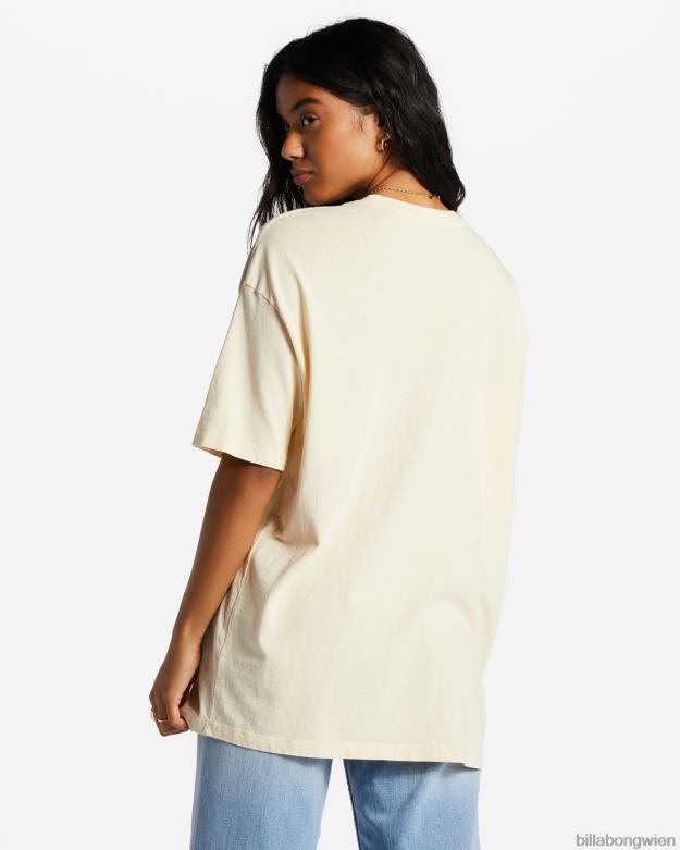 Billabong Clothing 00V682038 | Billabong im Wolken-T-Shirt antikweiß Frauen