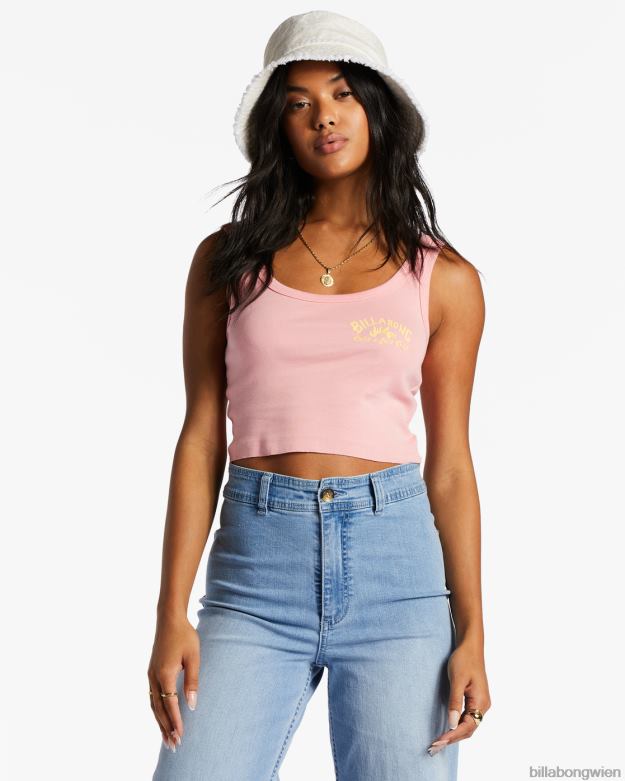 Billabong Clothing 00V682051 | Billabong Sonnenküsten-T-Shirt Flamingo Frauen