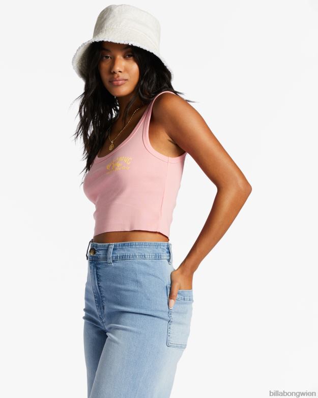 Billabong Clothing 00V682051 | Billabong Sonnenküsten-T-Shirt Flamingo Frauen
