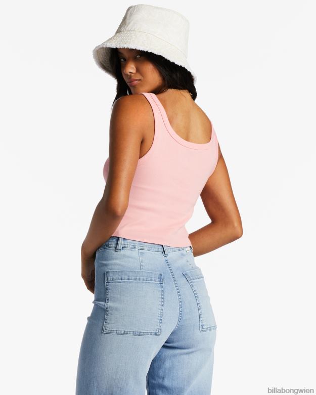 Billabong Clothing 00V682051 | Billabong Sonnenküsten-T-Shirt Flamingo Frauen