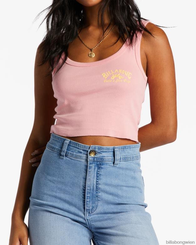 Billabong Clothing 00V682051 | Billabong Sonnenküsten-T-Shirt Flamingo Frauen