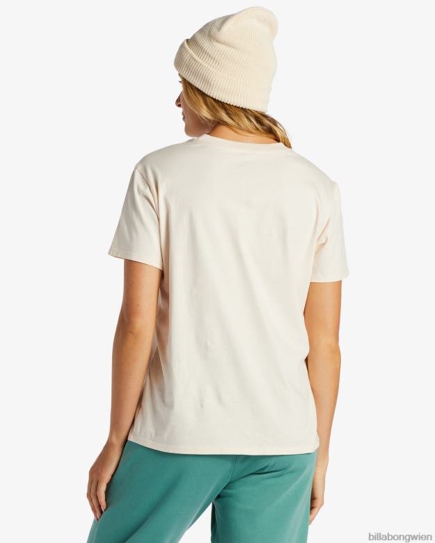 Billabong Clothing 00V682055 | Billabong A/Div-T-Shirt weiße Kappe Frauen