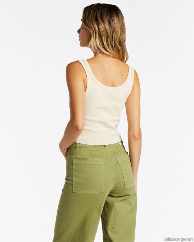 Billabong Clothing 00V682056 | Billabong Lass die Liebe wachsen, T-Shirt antikweiß Frauen