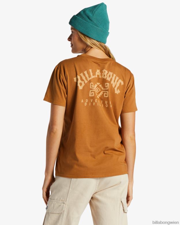 Billabong Clothing 00V682072 | Billabong A/Div-T-Shirt Karamell Frauen
