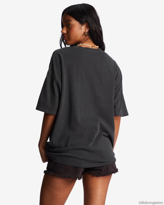 Billabong Clothing 00V682100 | Billabong in das mystische übergroße T-Shirt aus schwarz Frauen