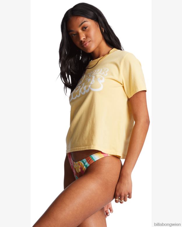 Billabong Clothing 00V682119 | Billabong Sun Your Buns T-Shirt frisch gepresst Frauen