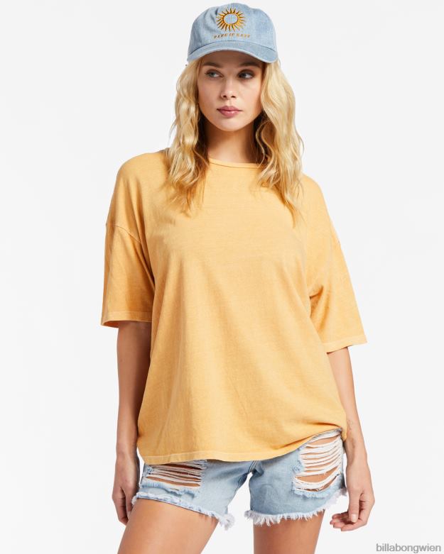 Billabong Clothing 00V682155 | Billabong Essentials True Boy T-Shirt Goldstaub Frauen