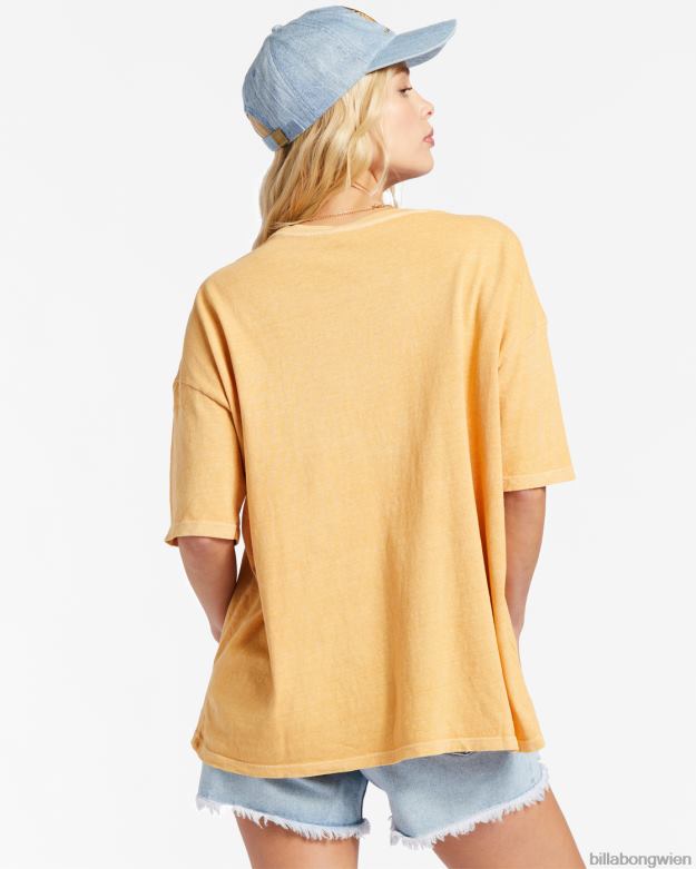 Billabong Clothing 00V682155 | Billabong Essentials True Boy T-Shirt Goldstaub Frauen