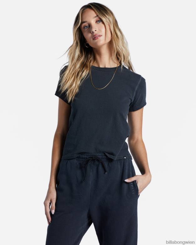 Billabong Clothing 00V682190 | Billabong Besser als ein einfaches Kurzarm-T-Shirt aus schwarz Frauen