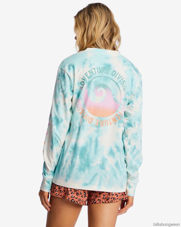 Billabong Clothing 00V682201 | Billabong a/div Langarm-T-Shirt Lagune Frauen