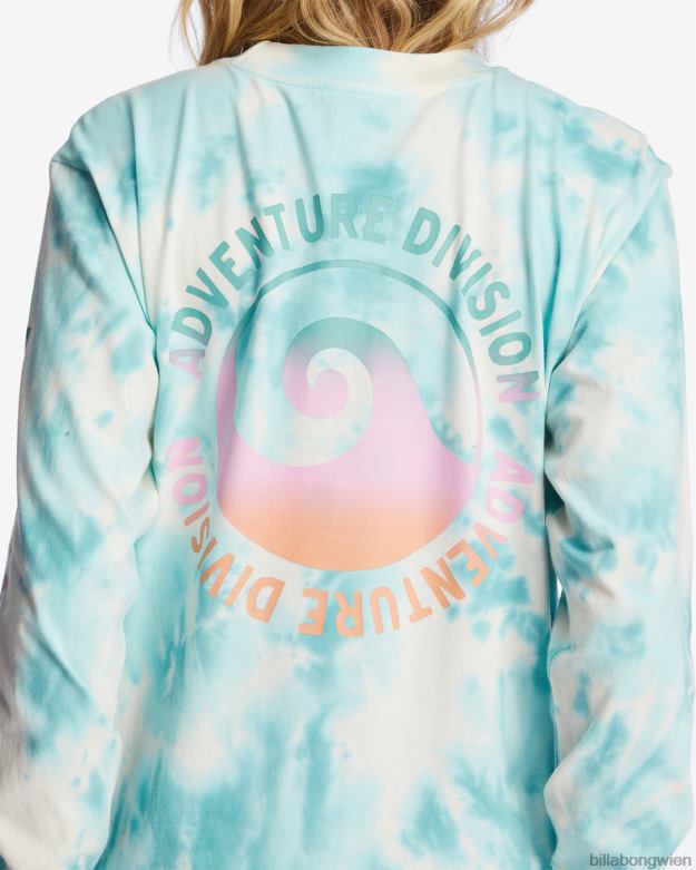 Billabong Clothing 00V682201 | Billabong a/div Langarm-T-Shirt Lagune Frauen