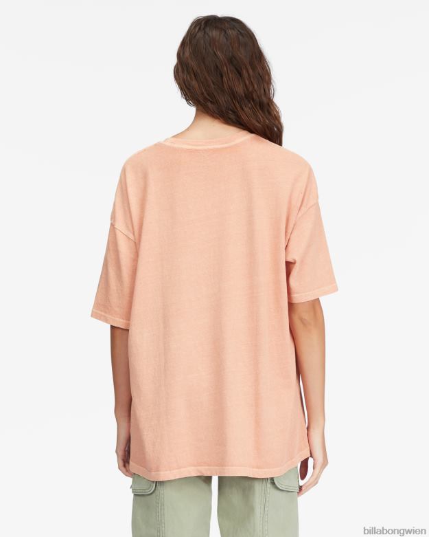 Billabong Clothing 00V682271 | Billabong Land der Milch und des Honigs Freund-T-Shirt Steinrose Frauen