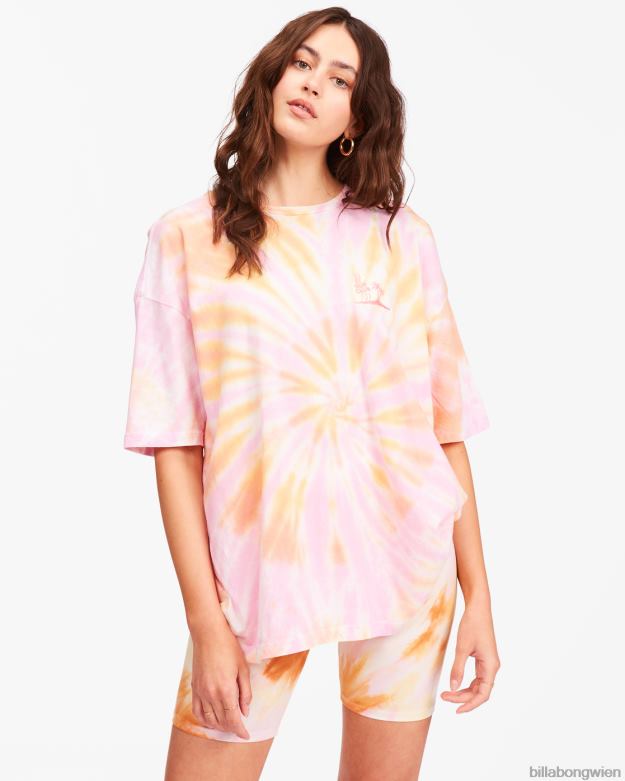 Billabong Clothing 00V682362 | Billabong True Boy Surf Kurzarm-T-Shirt Krawattenfarbe Frauen