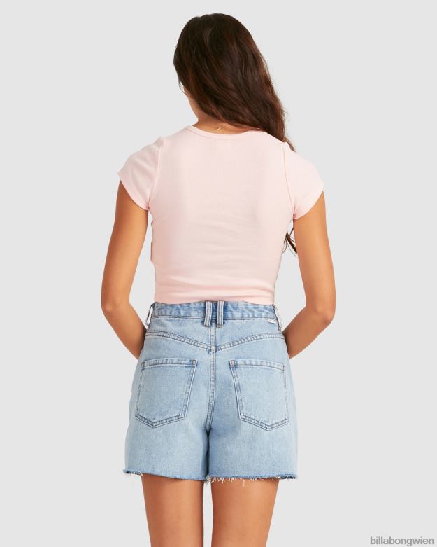 Billabong Clothing 00V682369 | Billabong Baby-V-T-Shirt blassrosa Frauen