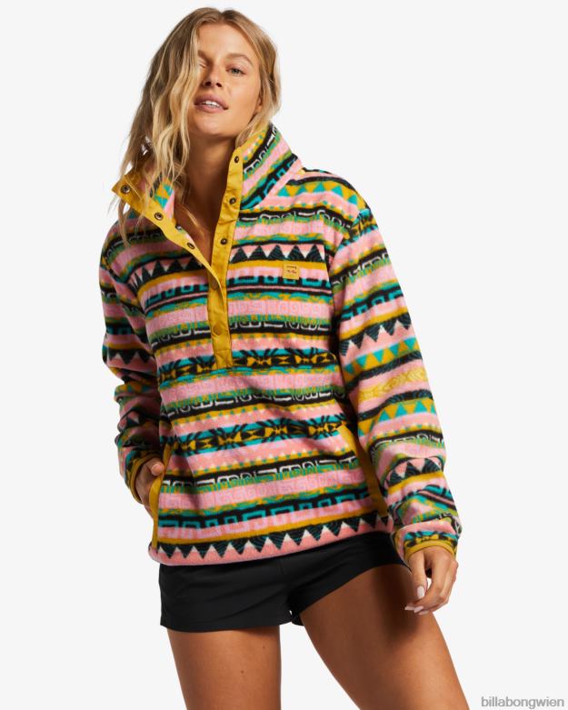 Billabong Clothing 00V681783 | Billabong Switchback Lite Mock-Neck-Fleece multi Frauen