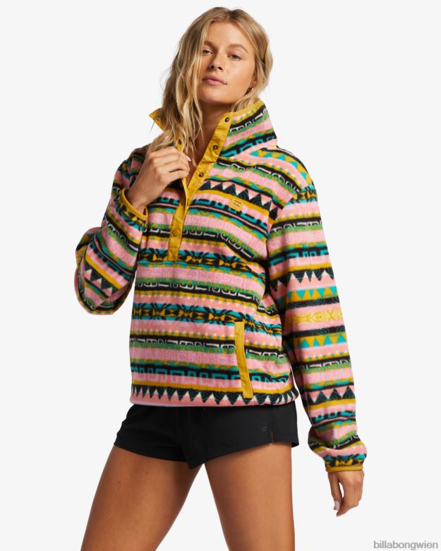 Billabong Clothing 00V681783 | Billabong Switchback Lite Mock-Neck-Fleece multi Frauen