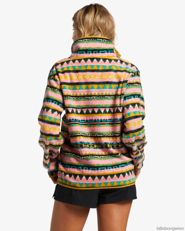 Billabong Clothing 00V681783 | Billabong Switchback Lite Mock-Neck-Fleece multi Frauen