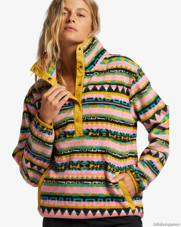 Billabong Clothing 00V681783 | Billabong Switchback Lite Mock-Neck-Fleece multi Frauen