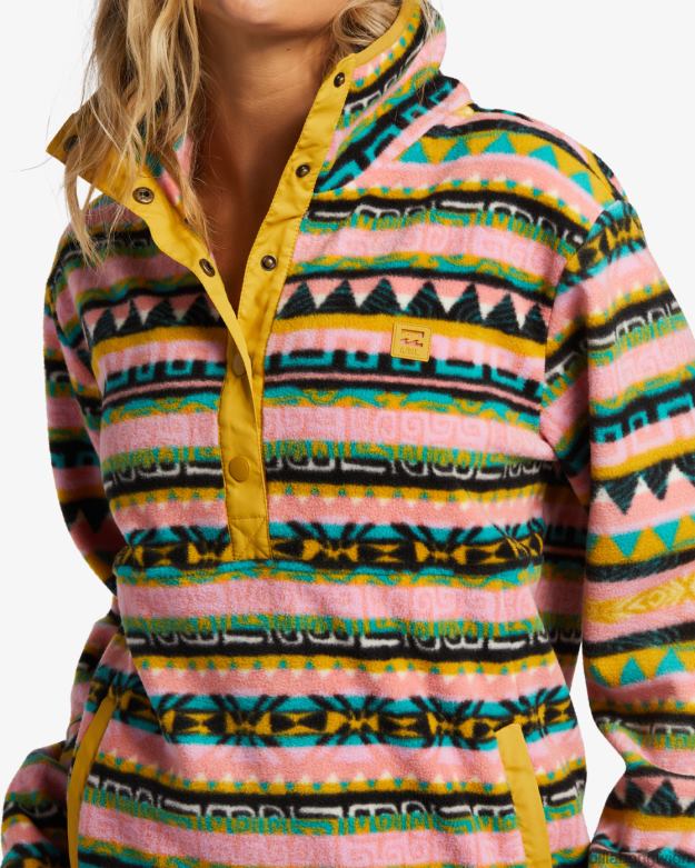 Billabong Clothing 00V681783 | Billabong Switchback Lite Mock-Neck-Fleece multi Frauen
