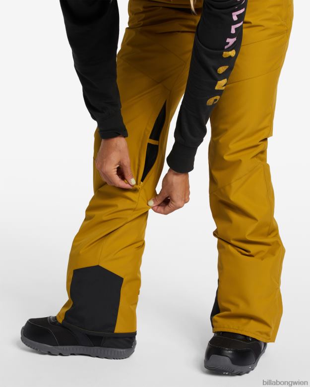 Billabong Wien 00V682551 | Billabong A/Div Malla isolierte Schneehose frisches Moos Frauen