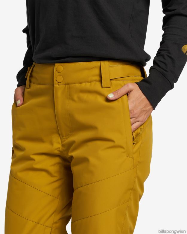Billabong Wien 00V682551 | Billabong A/Div Malla isolierte Schneehose frisches Moos Frauen