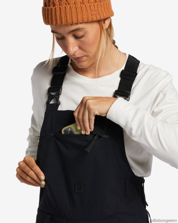 Billabong Wien 00V682553 | Billabong A/Div Drifter Stx 45K Shell Bib Schneehose Schwarz Frauen