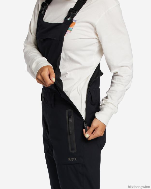 Billabong Wien 00V682553 | Billabong A/Div Drifter Stx 45K Shell Bib Schneehose Schwarz Frauen