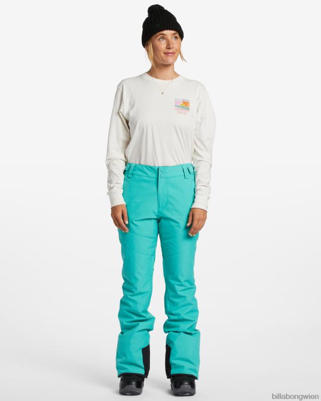 Billabong Wien 00V682556 | Billabong A/Div Malla isolierte Schneehose seegrün Frauen