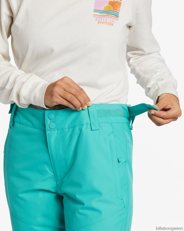 Billabong Wien 00V682556 | Billabong A/Div Malla isolierte Schneehose seegrün Frauen