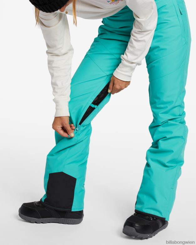 Billabong Wien 00V682556 | Billabong A/Div Malla isolierte Schneehose seegrün Frauen